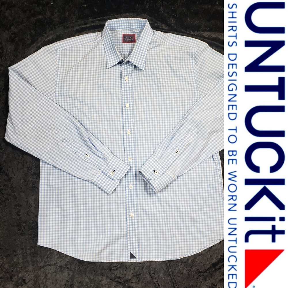 Untuckit casual button up shirt